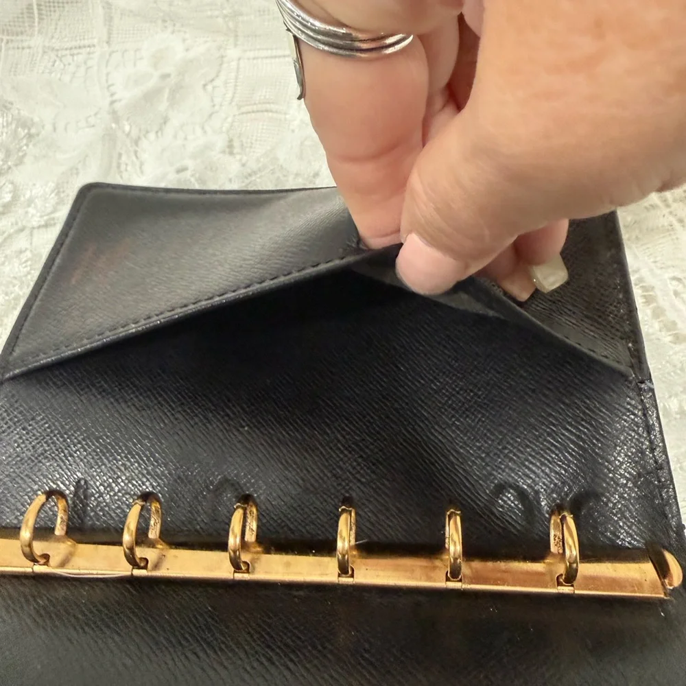 Auth Louis Vuitton Agenda PM Notebook Cover Epi Day Planner Cover - Picture 3 of 9